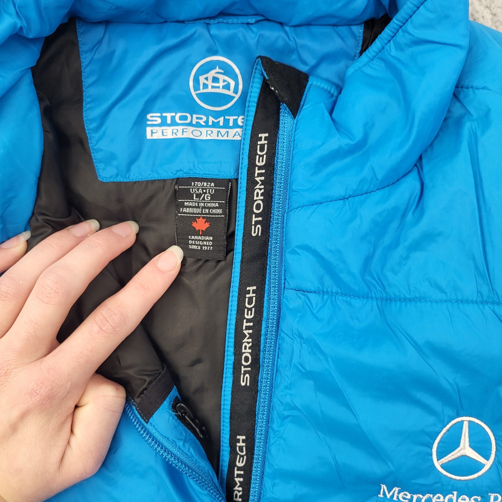 Stormtech Performance Puffer Jacket Mens Large Me… - image 3