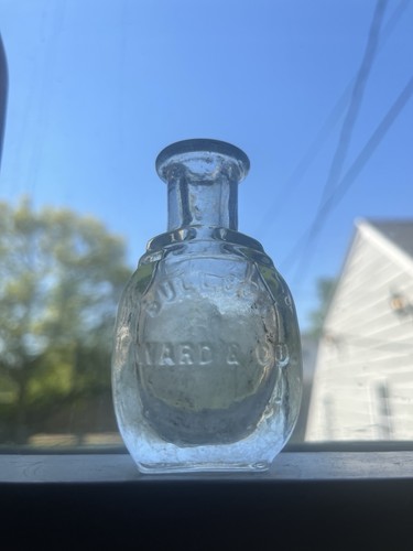Small Perfume Bullock Ward Chicago Illinois Bottle Oddball Decorative