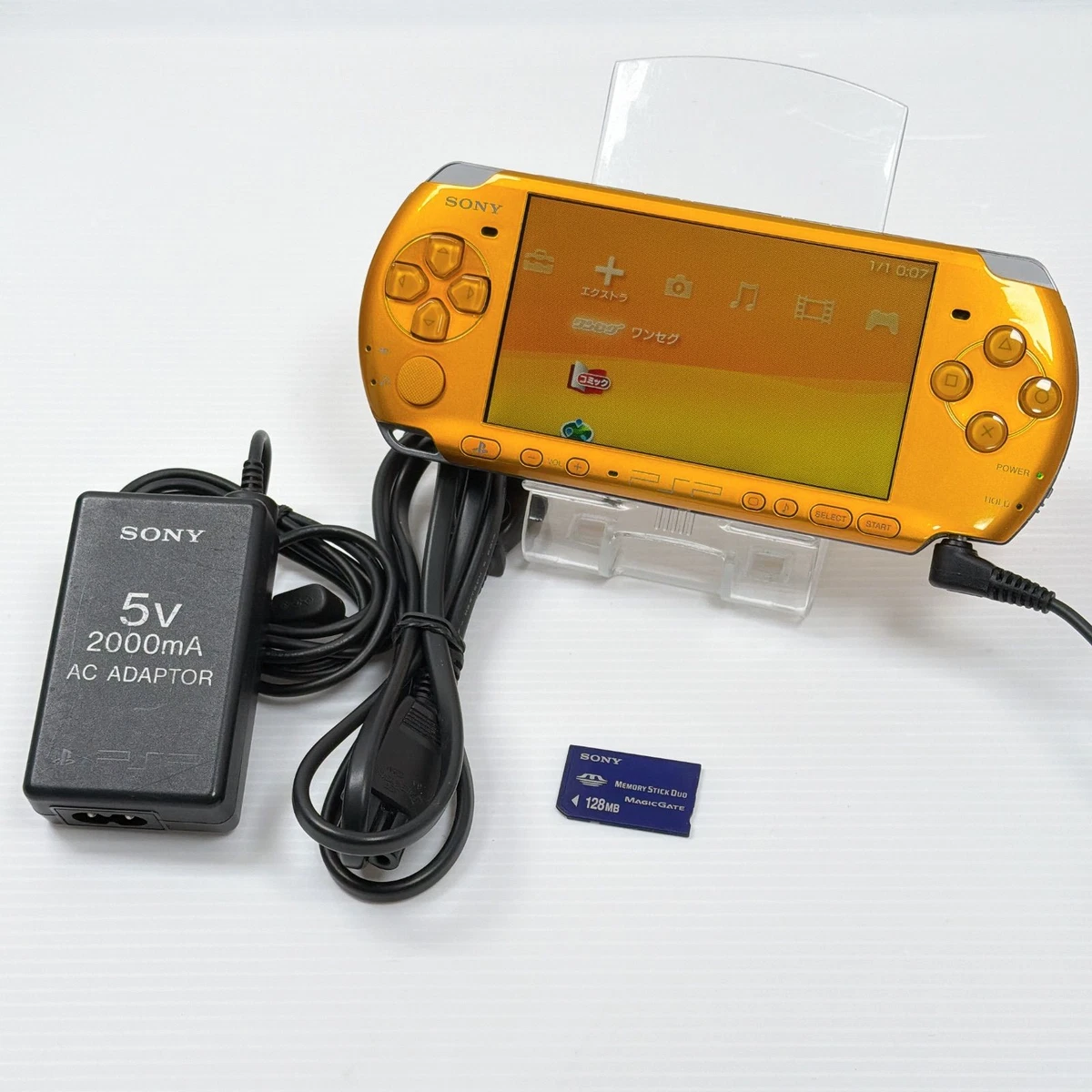プレステーションポータブル3000 PSP-3000 NTSC-J Yellow Video Game Consoles for sale | eBay