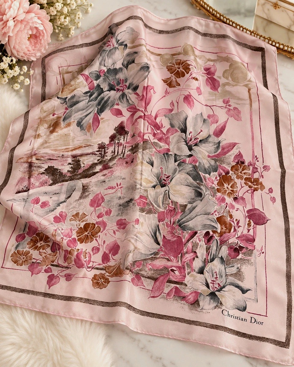 Dior Pink Scarves & Wraps for Women for sale | eBay