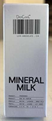#ad DedCool Mineral Milk Eau De Parfum Unisex Perfume Travel Spray 0.3oz 10mL NIB $16.99
