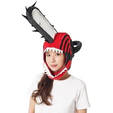 SAZAC Cartoon-character Costume Cap 2 Types Chainsaw Man One Size japan