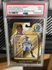 🔥2024 Gold /50 1st Bowman Draft in Action Konnor Griffin PSA 9 Mint Rare SP/RC