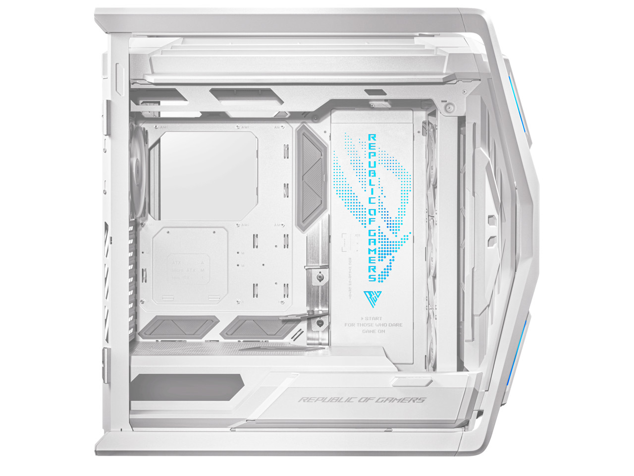 Корпус для компьютера ASUS ROG Hyperion GR701 EATX full tower с полуоткрытой конструкцией