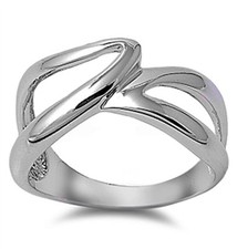 Open Freeform Ring Sterling Silver