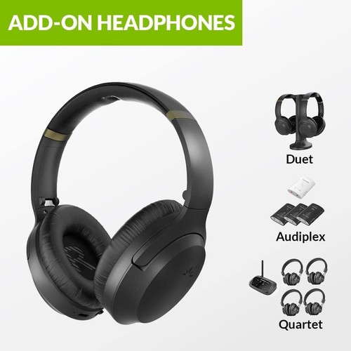 2X Avantree headphones and TV Transmitter expandable by adding our headphone - Picture 5 of 13
