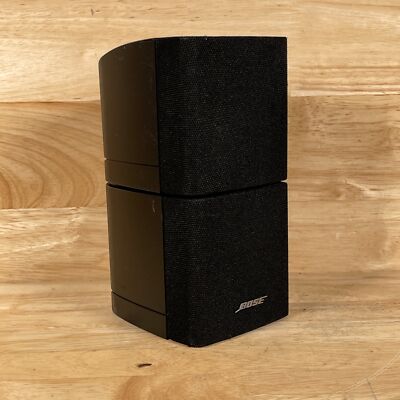Bose Black Lifestyle Jewel Mini Double Cube Wired Home Theater Speaker  Single