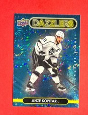 Anze Kopitar ~ 2021-22 Upper Deck Series 2 Hockey ~ Dazzlers Blue #DZ-74