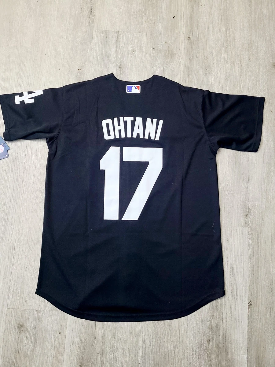Shohei Ohtani 17 Black Los Angeles Dodgers Jersey