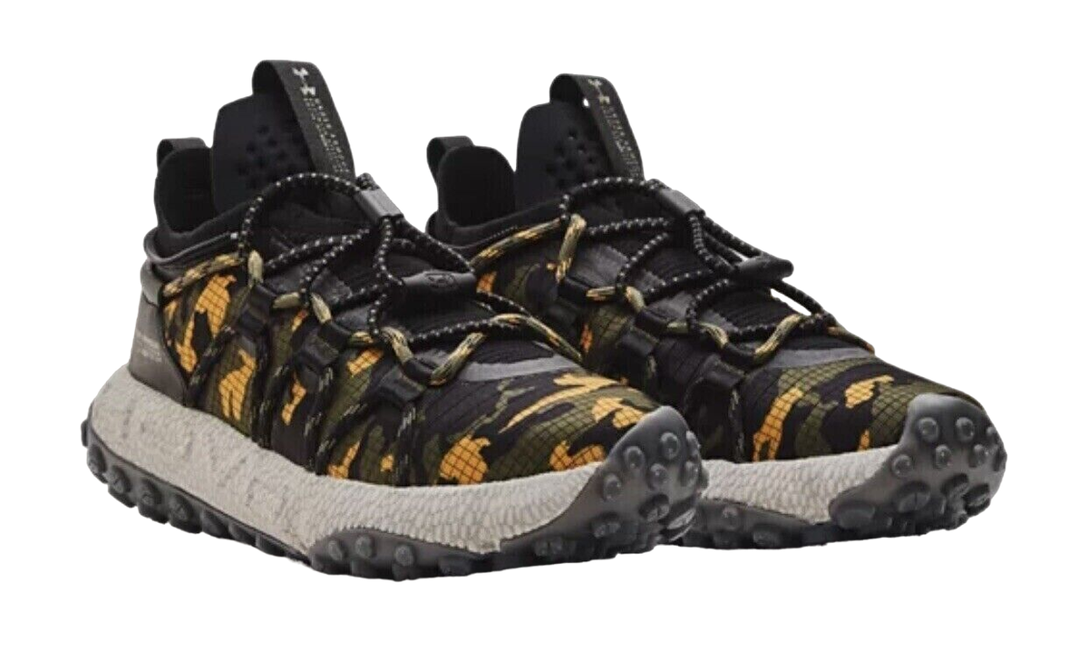 UNDER AMOUR CAMO MENS RUNNING SHOES UA HOVR SUMMIT REMOVABLE CUFF