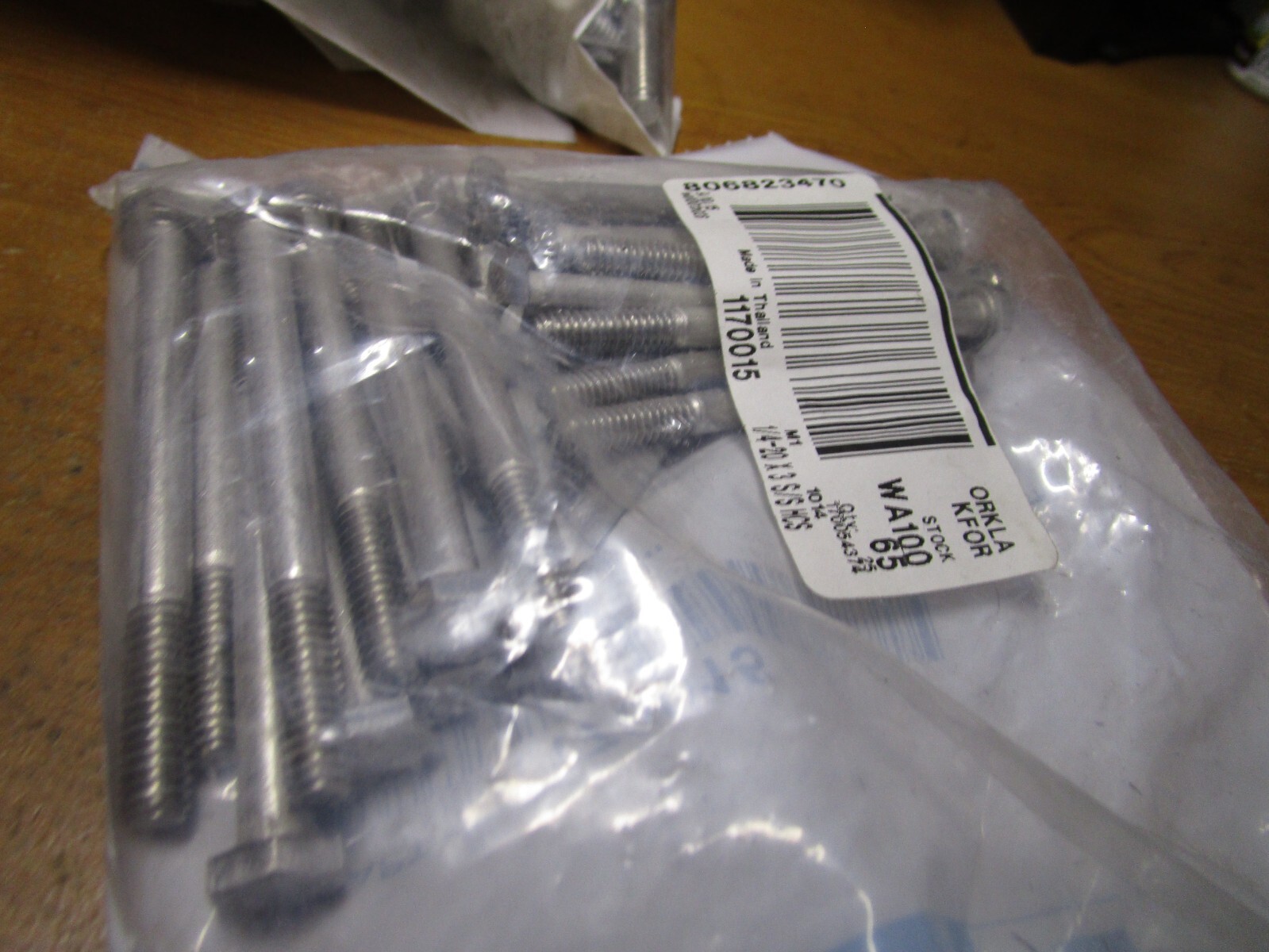 25 Bulloni Esagonali In Acciaio Inox 1/4-20 X 3-1/2 - Grado 18-8 / 304 - Marca Star