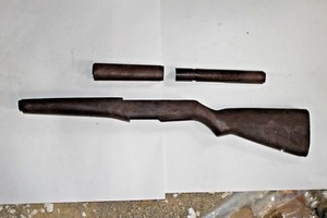 M1 Garand Rifle Complete Stock Drill Team Brown Plastic or Fiberglass #PALl3
