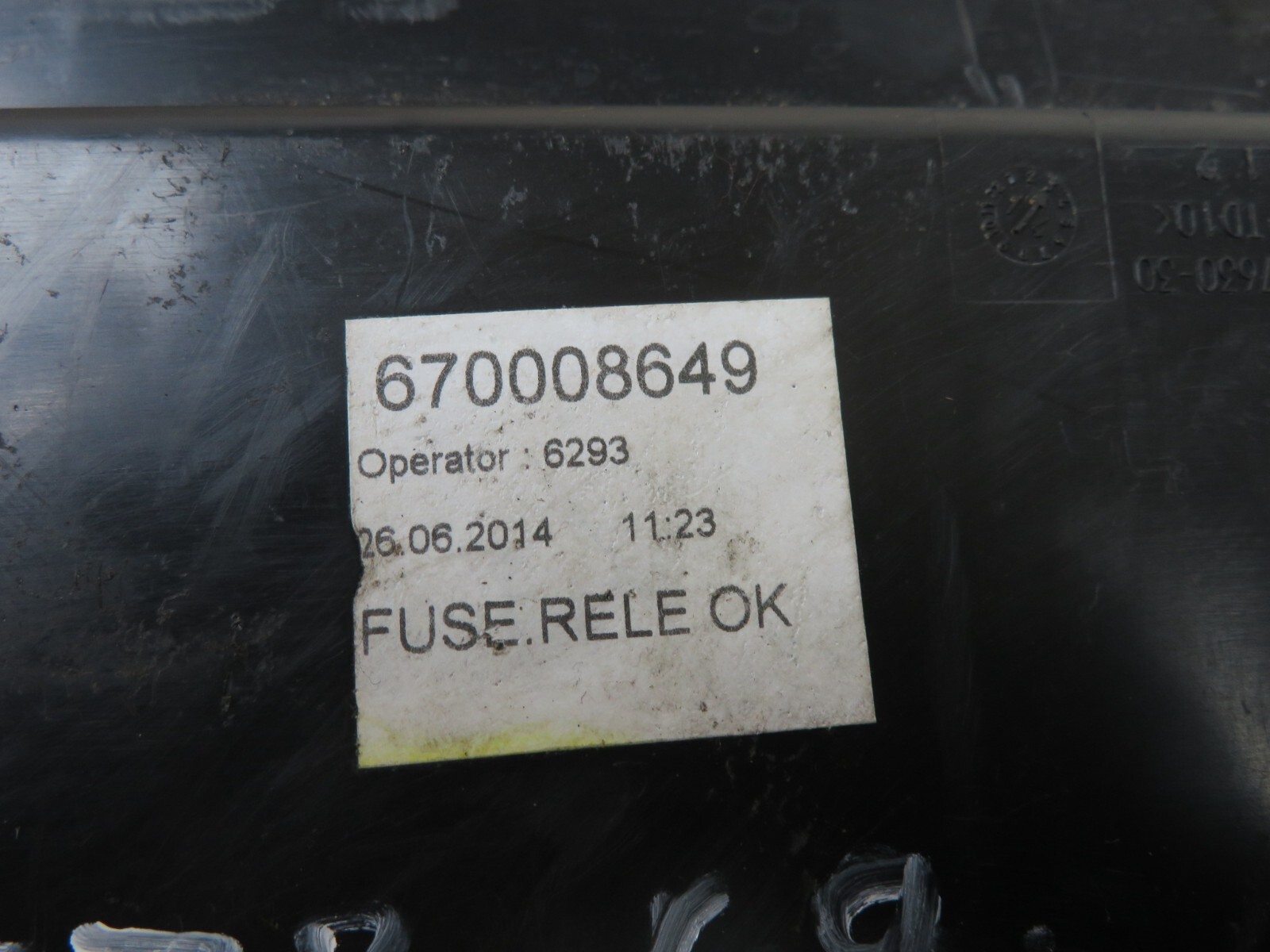 2014-2017 MASERATI GHIBLI SQ4 3.0L ENGINE FUSE RELAY JUNCTION BOX W/ COVER OEM