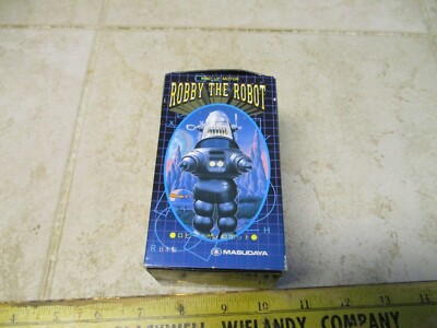 VTG ROBBY THE ROBOT 1997 Wind Up Toy 4.5'' Made in Japan Masudaya Japanese Box