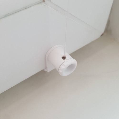 Doppelrollo ohne Bohren Duo-Rollo mit Seilzug Klemm-Fix Fenster Tür creme NEU - Bild 6 von 6