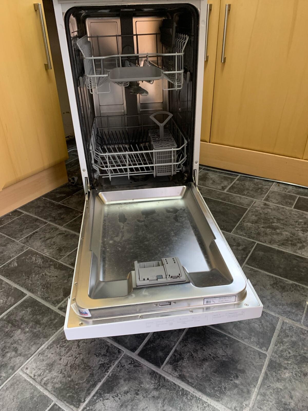 Bosch slimline dishwasher freestanding Used eBay