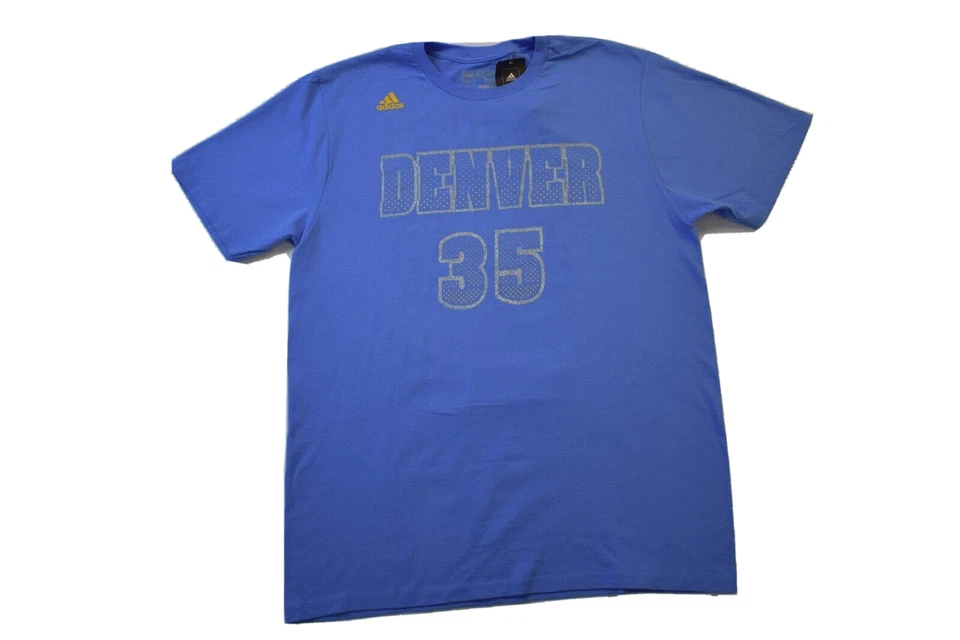 Camisa Adidas Para Hombres NBA Denver Nuggets Kenneth Faried Nueva Con Etiquetas L Foto 3 de 4