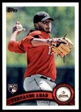 2011 Topps Fernando Abad RC #491 Houston Astros