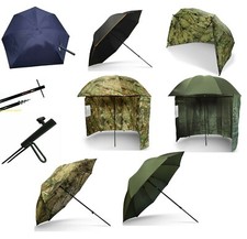 Fishing Umbrella / Brolley / Brolly Shelter  Pole Shipper Camo ,Green ,Black 