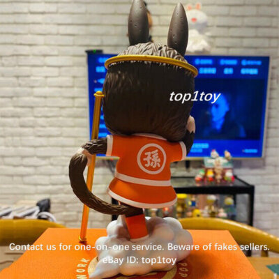 POP MART x HOW2WORK Labubu Son-Goku The Monkey Limited Art