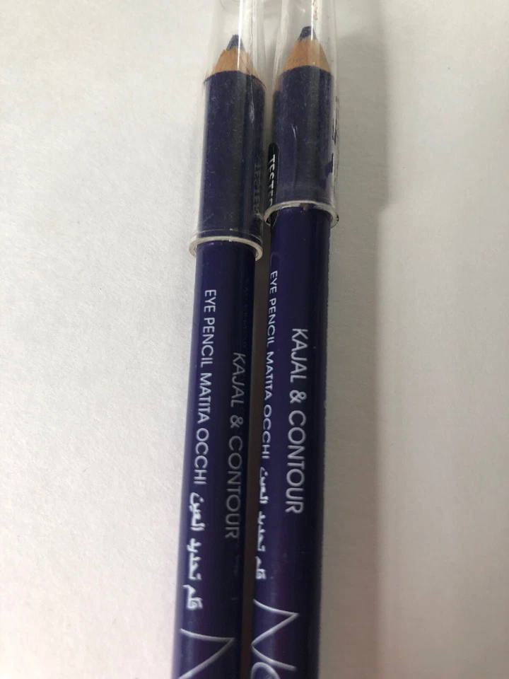 Lápiz de ojos contorno Nouba Kajal 26 nuevo stock antiguo 2 piezas algunas grietas en tapas Foto 2 de 4