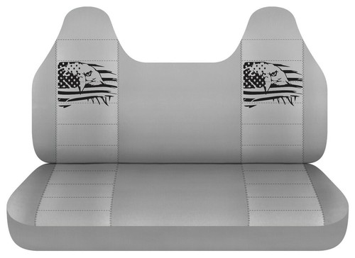 Truck Bench Seat Covers Fits Ford F150 1992-1998 Eagle Flag Car Seat Covers - Picture 8 of 12