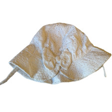 Baby Sun Hat with Bow OS