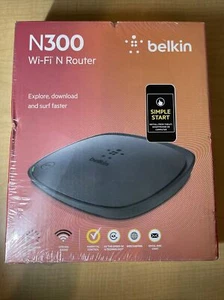 SEALED NEW IN BOX Belkin N300 Routeur Wi-Fi N