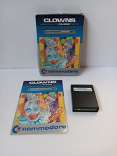 Commodore 64 Clowns Computer Game Cartridge W...