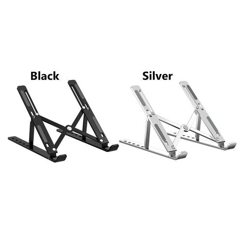 Aluminum Macbook Stand Notebook Holder Office Desk Accessory - Photo 11/14
