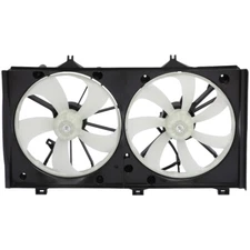 Radiator Condenser Cooling Fan Assembly For 2007-2009 Toyota Camry 2.4L 2362CC