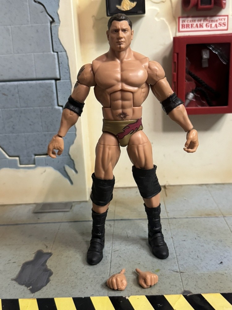 WWE Elite Collection Batista Figure Best of Ruthless Aggression Series 1 Mattel