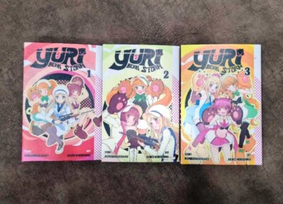 Yuri Bear Storm Manga By Ikunigomakinako Vol. 1-3 English Version Comic FULL SET
