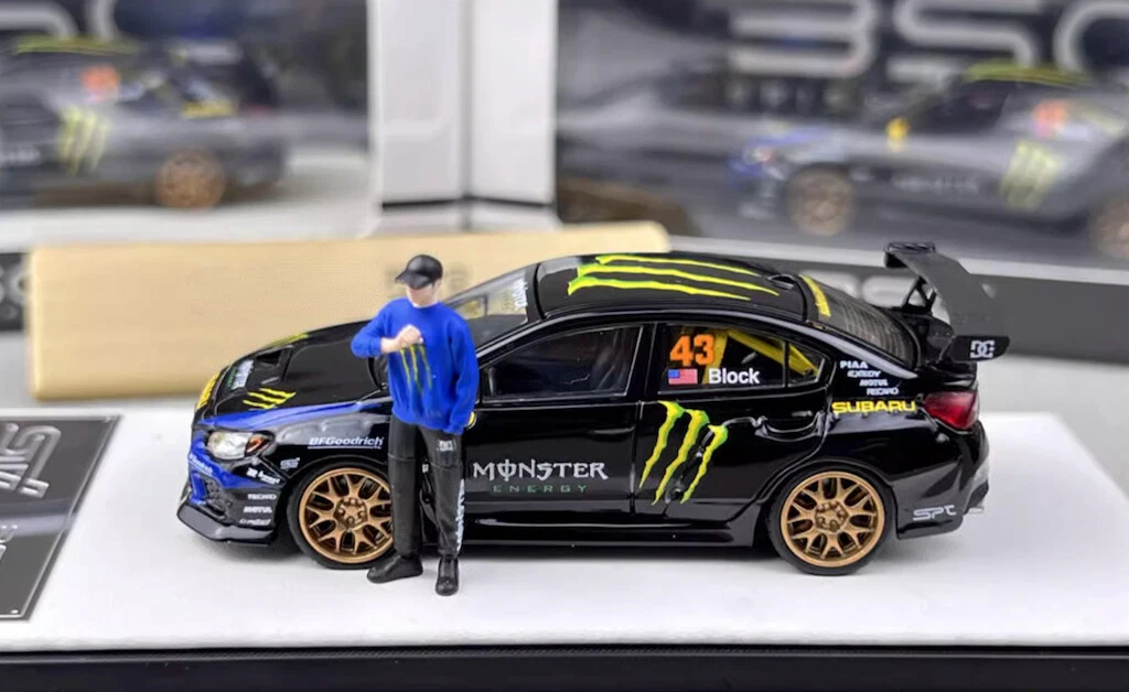 GB BSC 1:64 Impreza STI WRC06 Ken Block Sports Figure Model