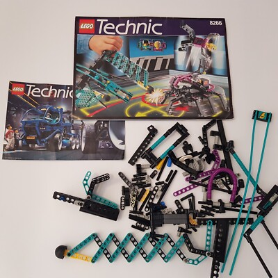 Lego Technic 8266 Competition Action Pack Teile und Anleitung unvollständiges Set