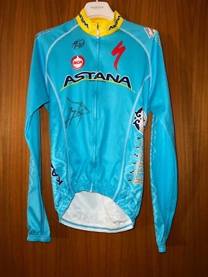 Maglia Thermal Primaverile FIRMA - Jakob Fuglsang - Team Astana - Rider Issued - Photo 1/4