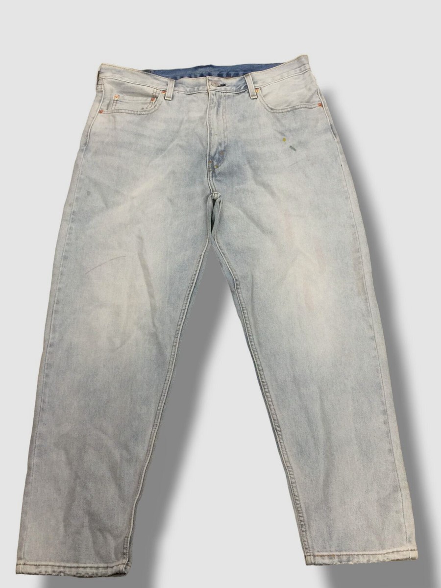 $80 Levi's Men's Blue 550 '92 Relaxed Fit Taper Jeans Pants Size