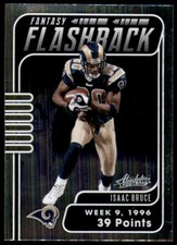 2020 Panini Absolute Fantasy Flashback Isaac Bruce St. Louis Rams #FF-IB