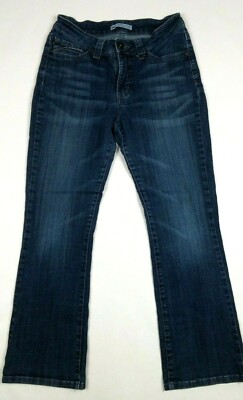LEE Women's Jeans 28 x 29 Blue Slender Secret Low Waist Stretch