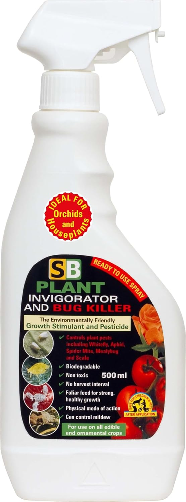 Growth Technology Ltd SB Plant Invigorator and Bug Killer 500Ml - Ready to Use,