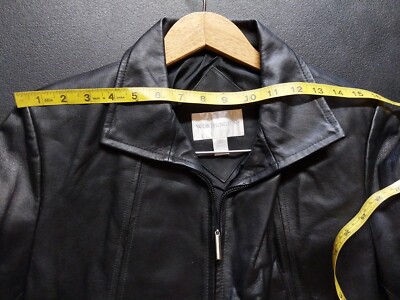 Veste En Cuir Worthington - Taille Petite (S), Très Bon État Occasion