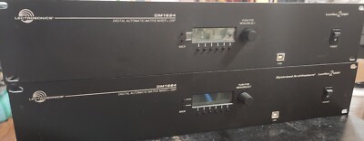 (2×) Lectrosonics DM1624 DSP Matrix Patchbays