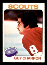 1975 OPC O-Pee-Chee Hockey #32 Guy Charron NM/MT *e1