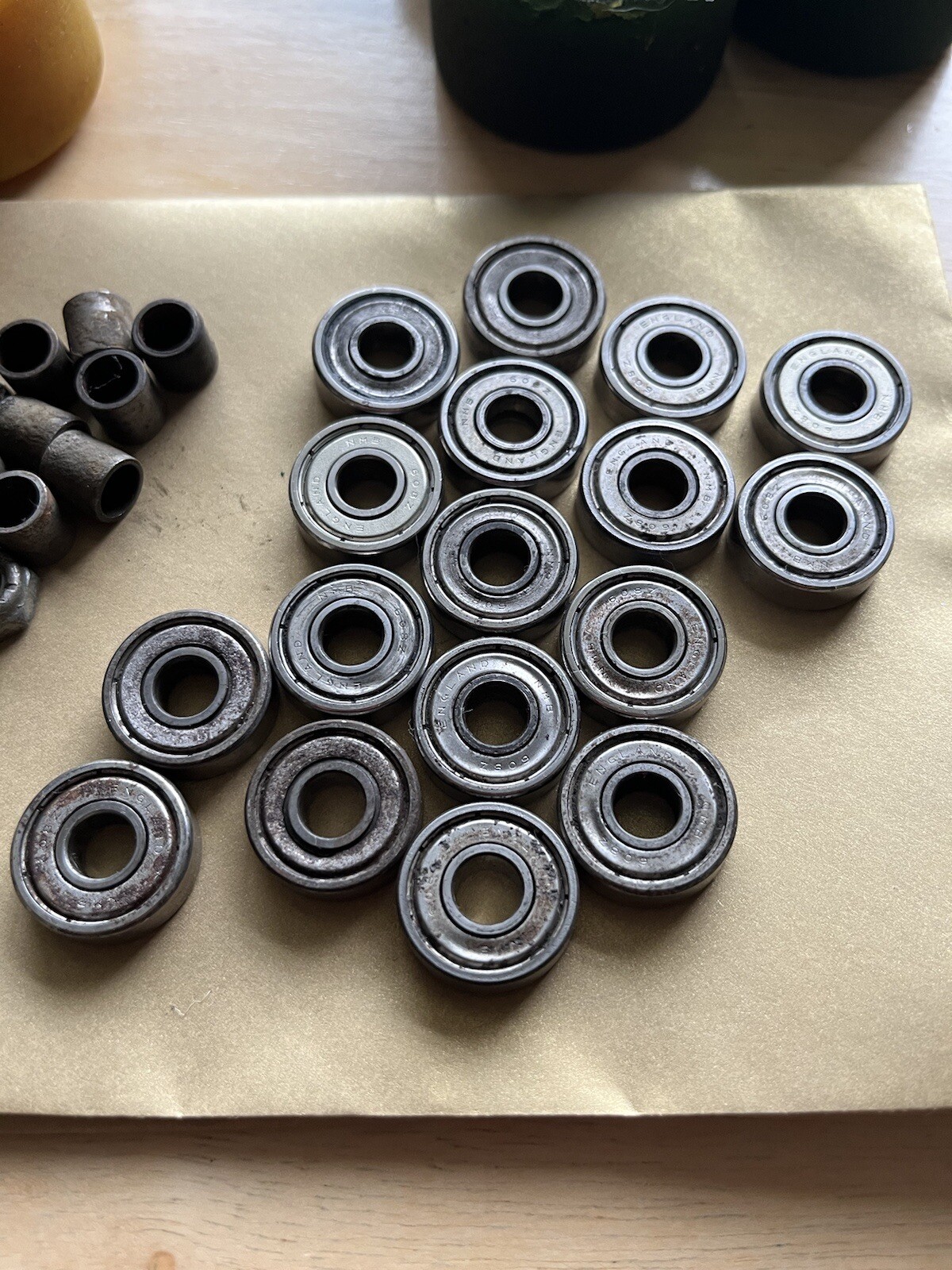 8x Krypto Impulse Wheels 90s Vintage Retro Bauer Roller Skate Wheels