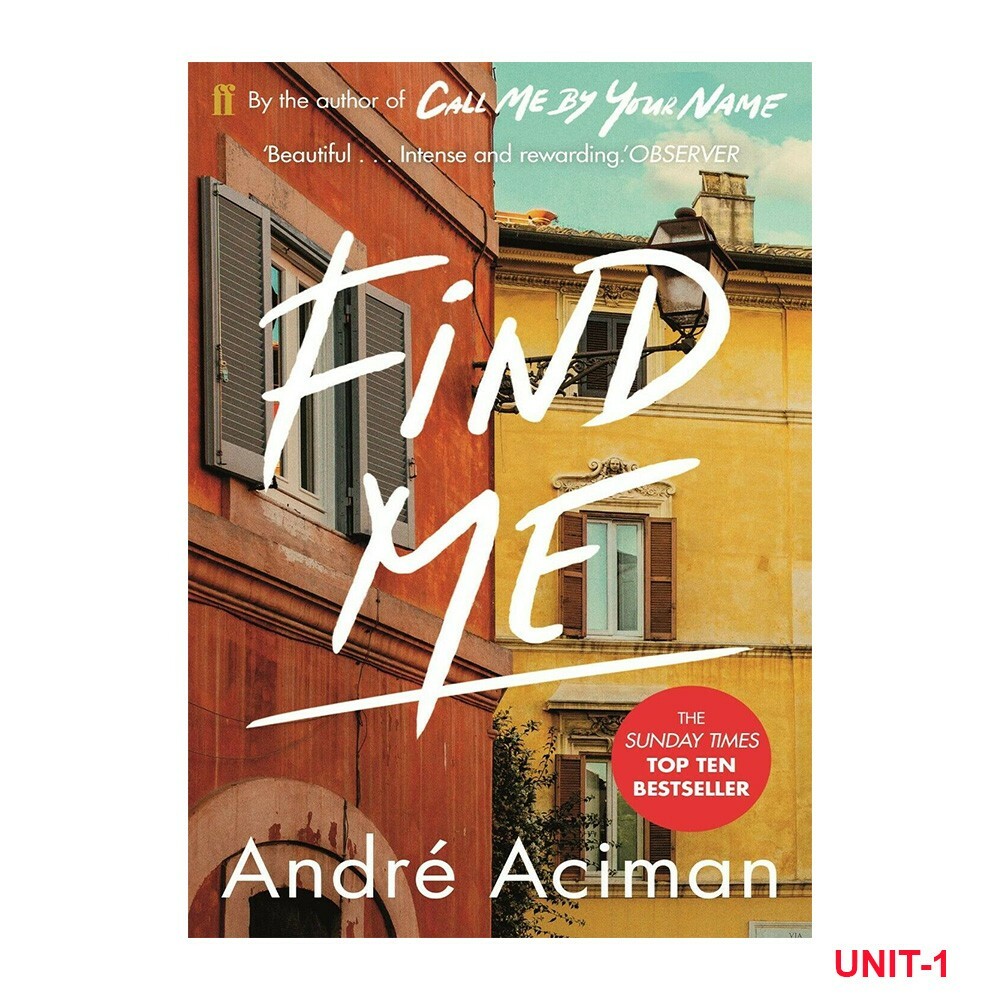 André Aciman Unisex Find Me: A Top Ten Sunday Times Bestseller By - Image 4