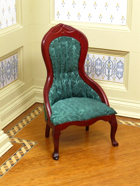miniature dollhouse salon furniture