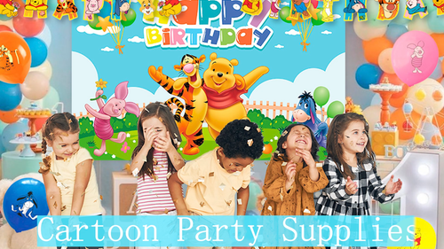 Winnie the Pooh Birthday Party Supplies, Decorations and Party Tableware Sets - Video 1 of 1