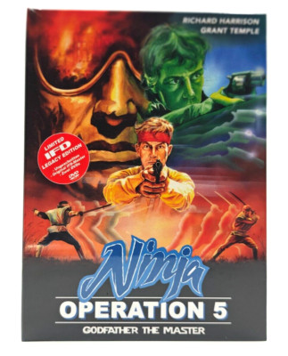 Ninja Operation 5 IFD Godfrey Ho Limited Edition DVD Mediabook