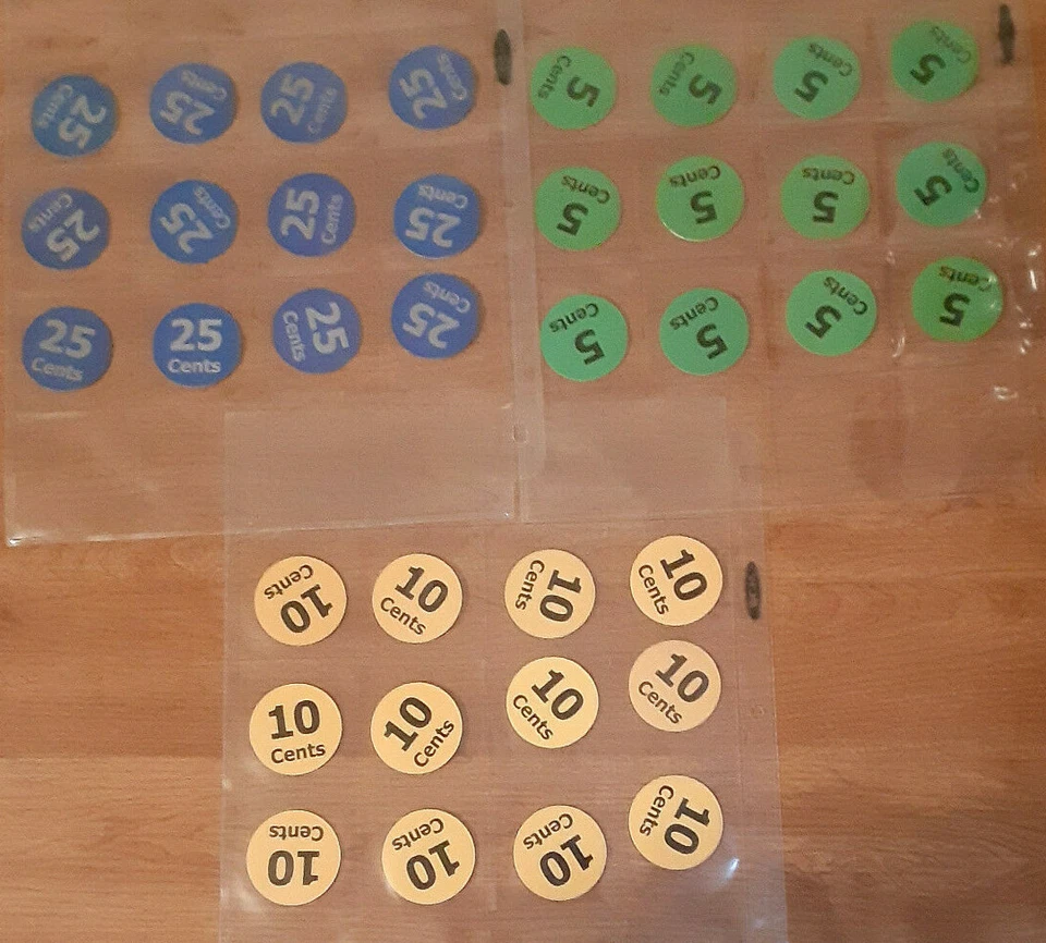 10 of the 11  NAAFI & EFI,UK  Pogs  Sets 1st 2nd,3rd,4th,DD & Euro ,. EFI Pogs - Image 2 of 4