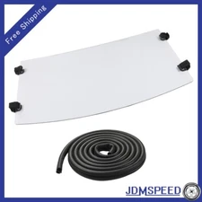 Front Windshield FITS 17-25 Polaris Ranger 1000 XP & Crew Folding Flip Down Full